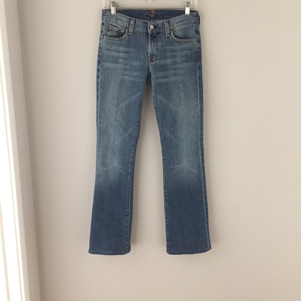 7 For All Mankind Bootcut Jeans.  28